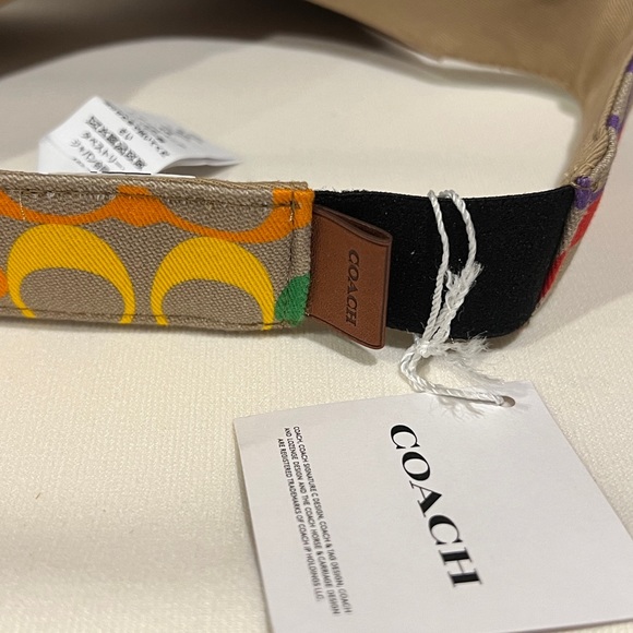 New Coach Pride Visor Multi Color Onesize - Picture 5 of 6